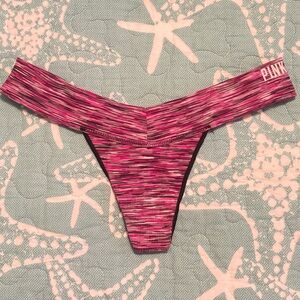 PINK Victorias Secret Y2K Yoga Extra Low Rise Thong